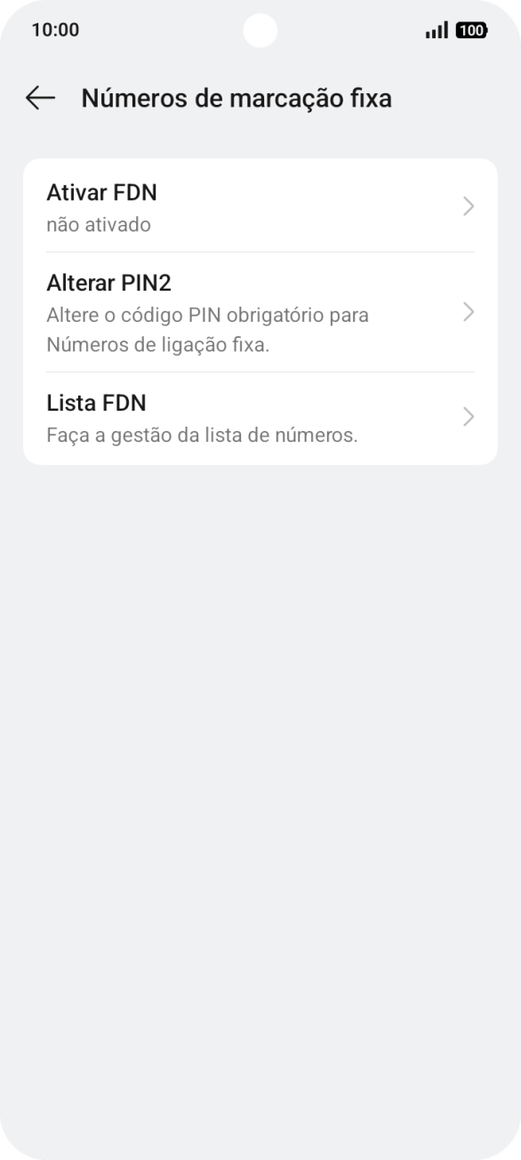Prima Ativar FDN.