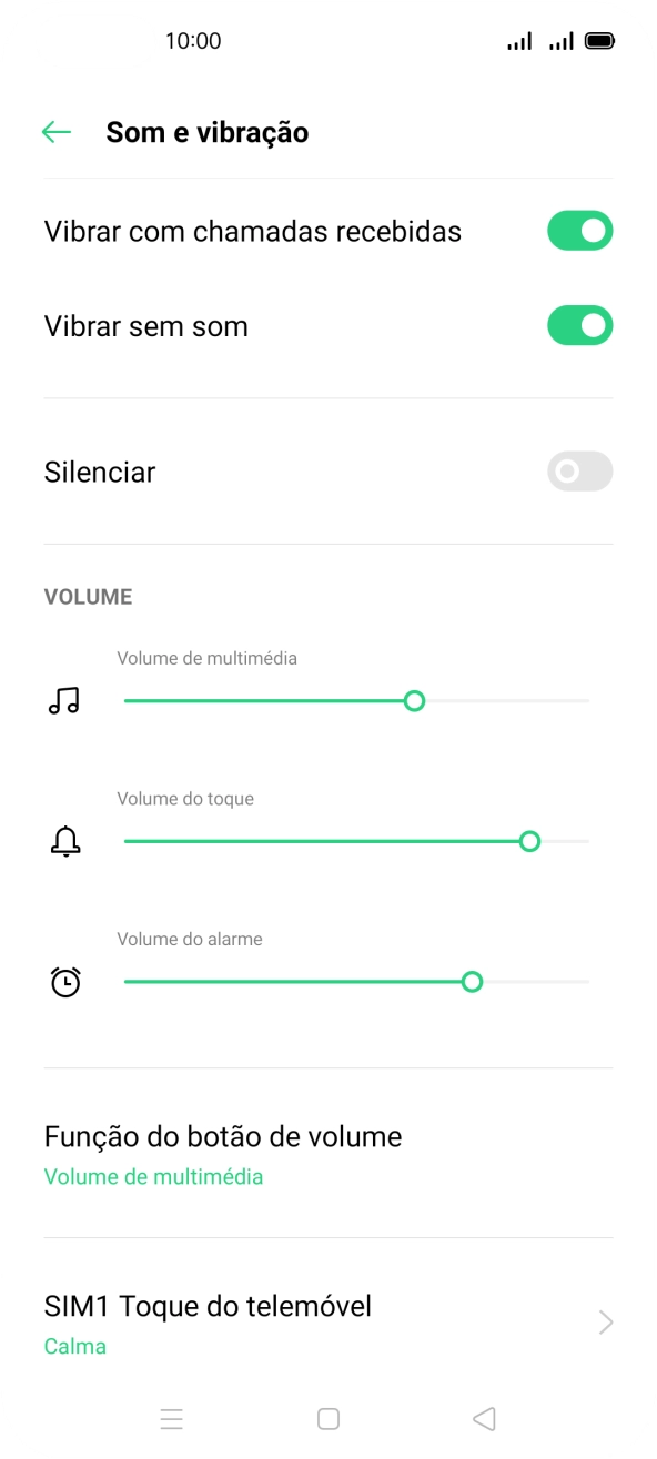 Prima ‹SIM› Toque do telemóvel.