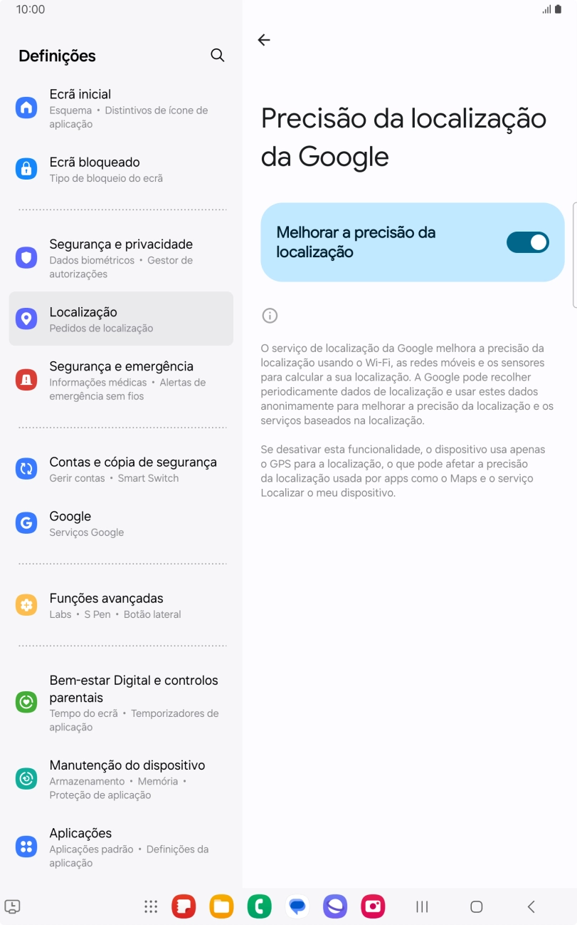 Se premir o indicador junto a 