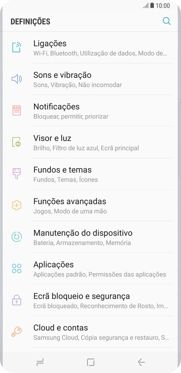 Prima Ecrã bloqueio e segurança.