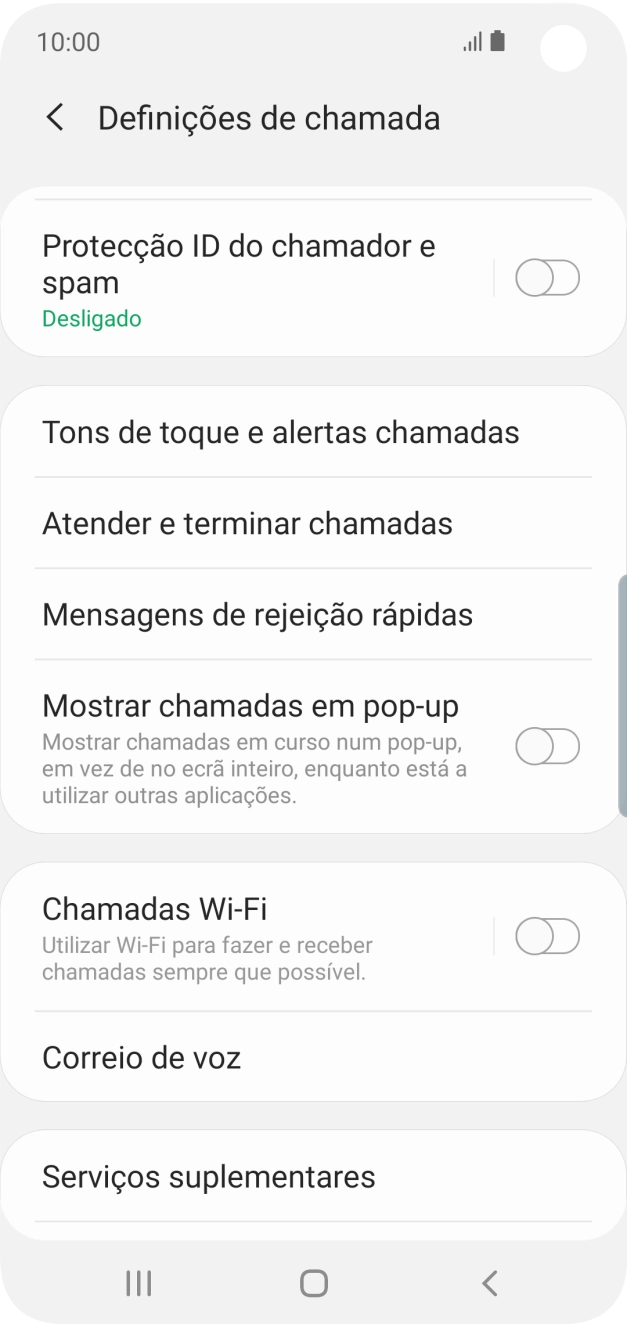 Prima Correio de voz.
