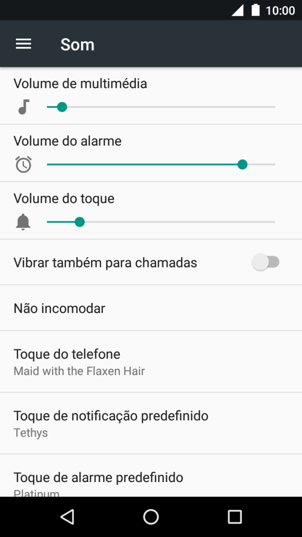Prima a tecla de início para terminar e voltar ao ecrã inicial.