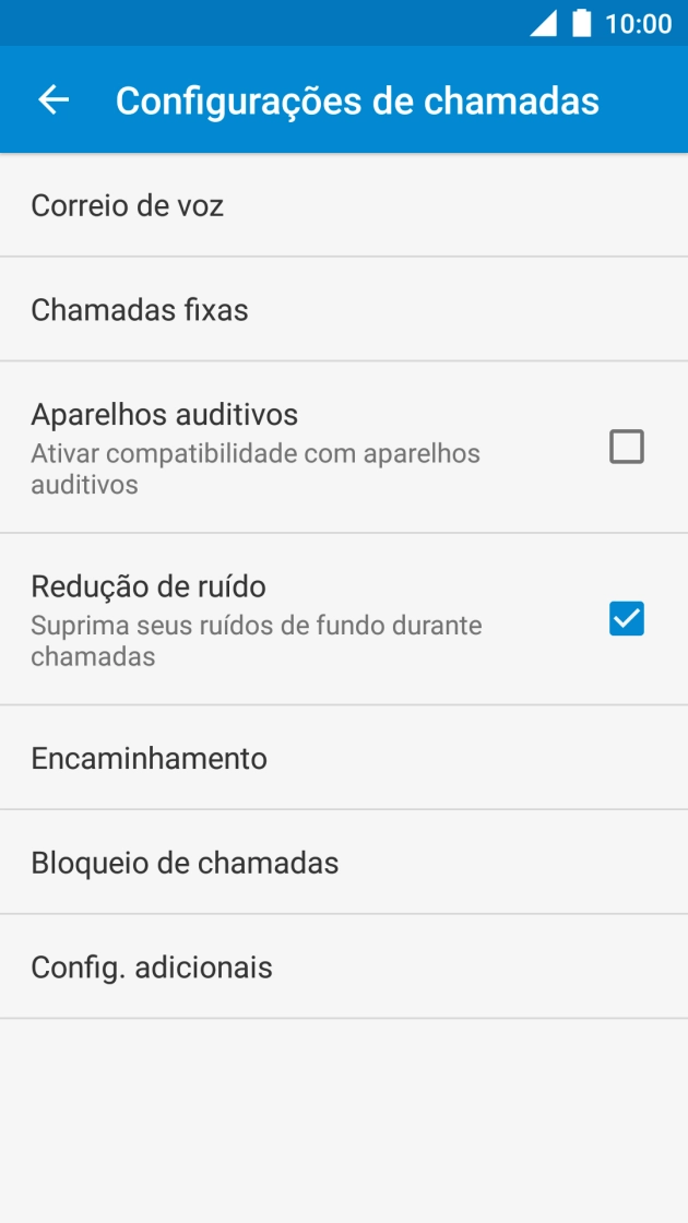 Prima Config. adicionais.