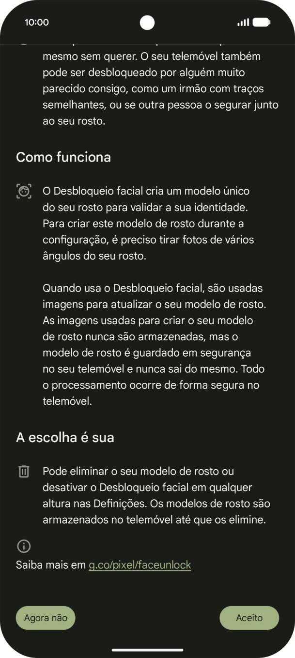 Prima Agora não.