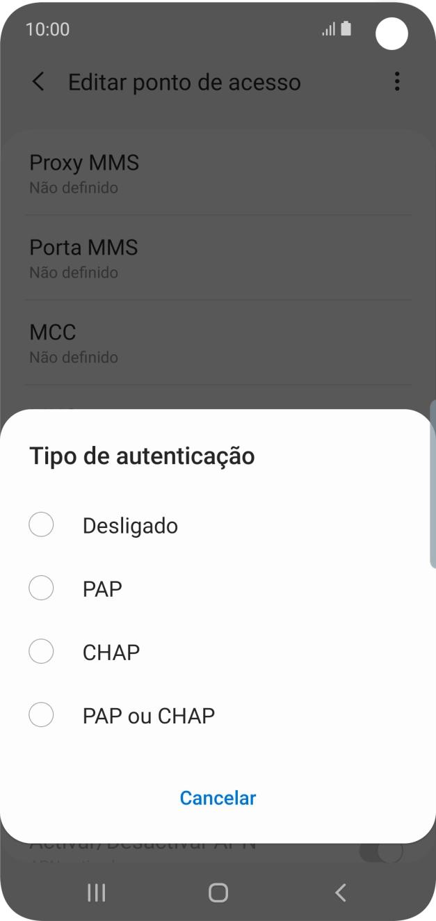 Prima Desligado.