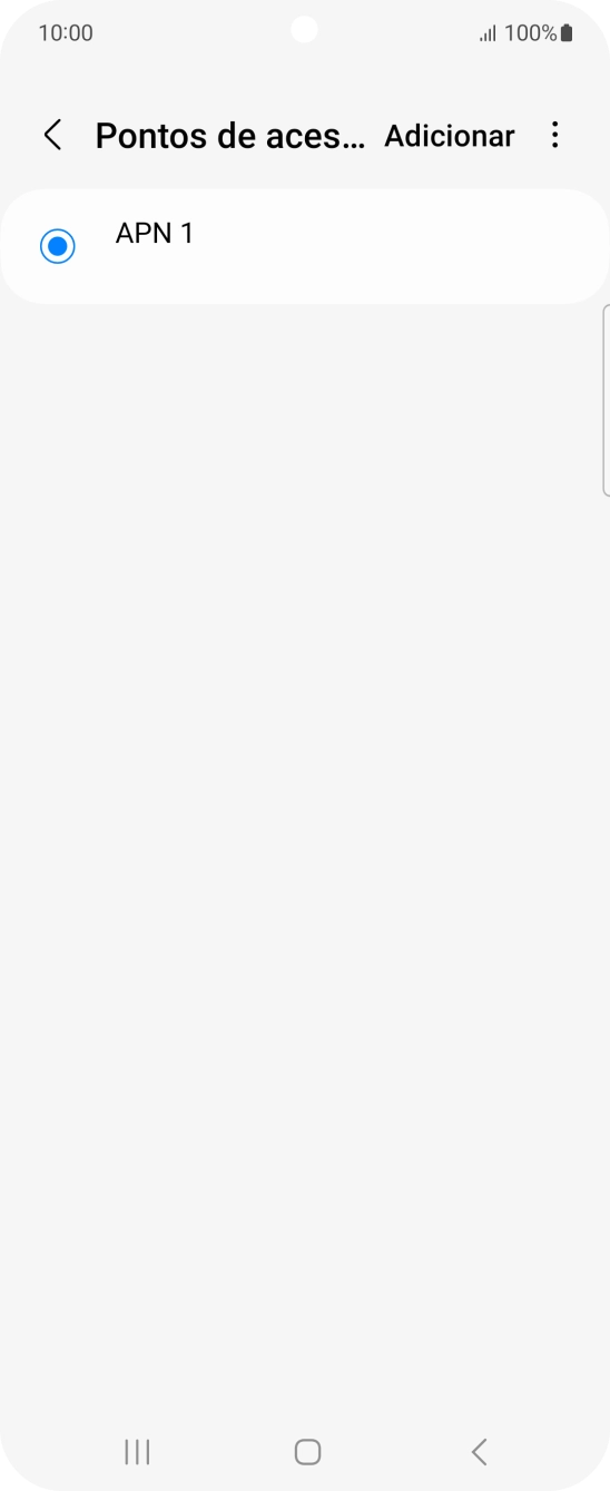 Prima Adicionar.