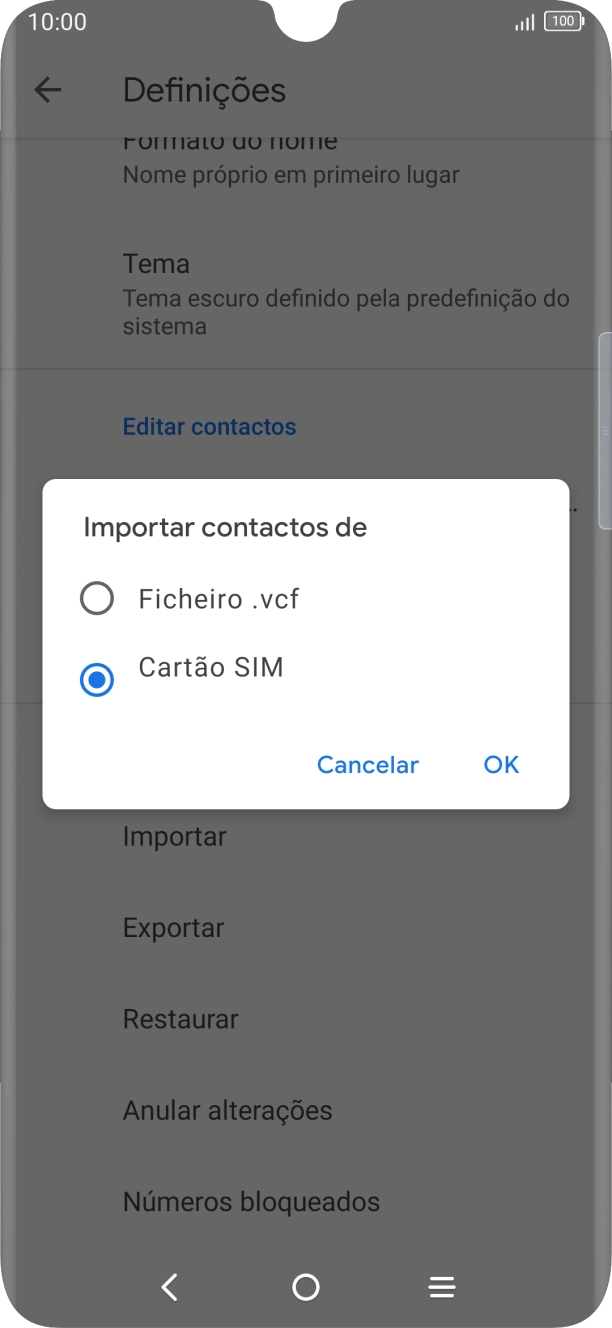Prima OK.