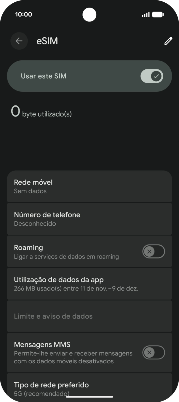 Para voltar ao ecrã inicial, deslize o dedo de baixo para cima a partir da base do ecrã.