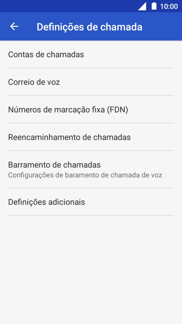Prima Correio de voz.