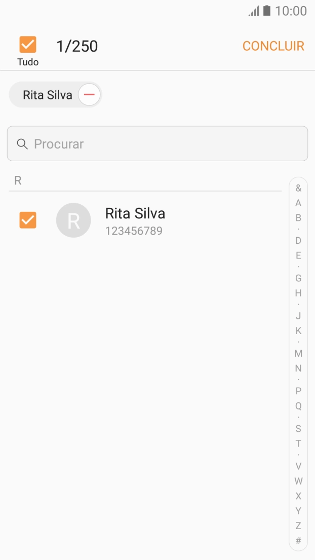 Prima CONCLUIR.