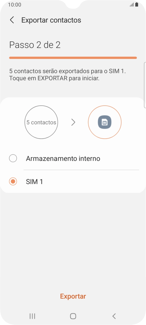 Prima Exportar.