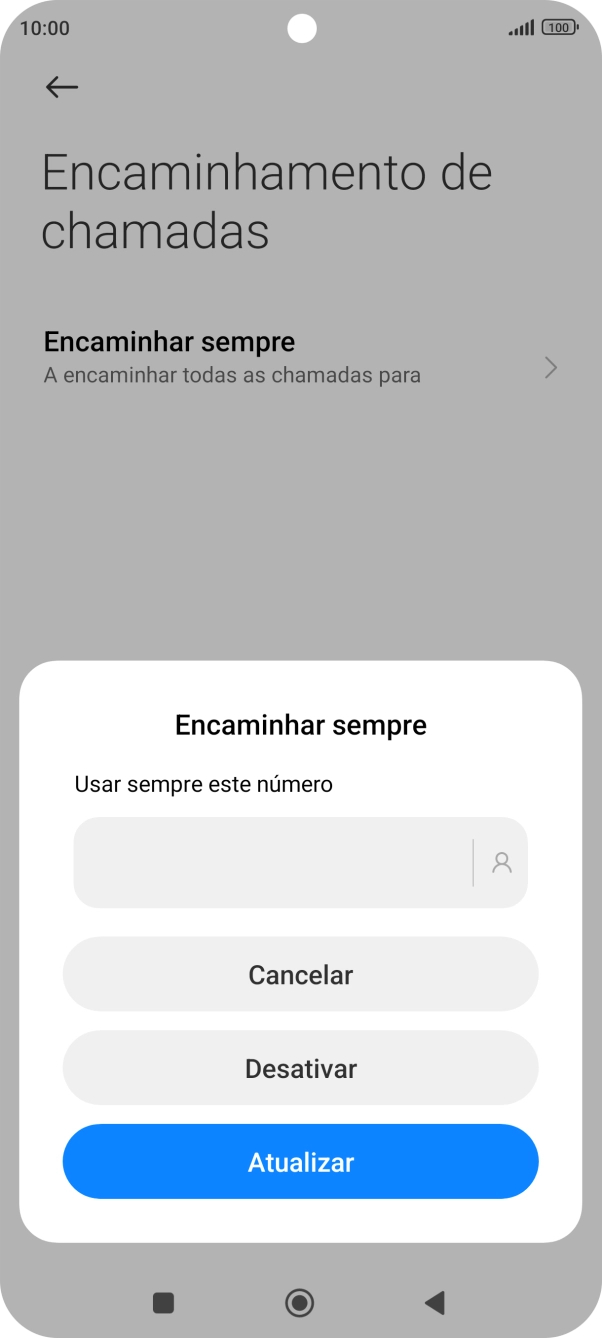 Prima Desativar.