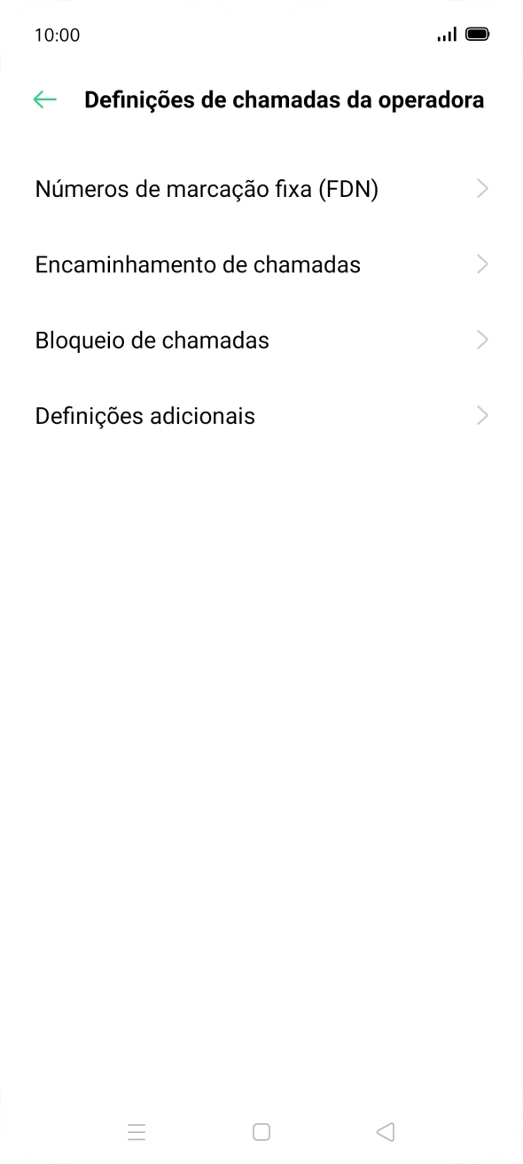 Prima Encaminhamento de chamadas.