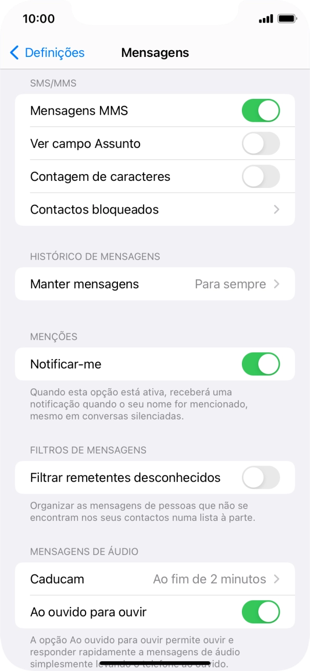 Para voltar ao ecrã inicial, deslize o dedo de baixo para cima a partir da base do ecrã.