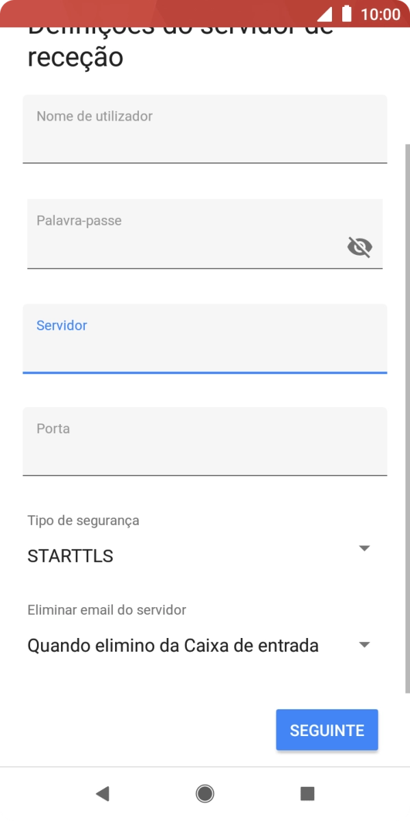 Prima o campo sob 