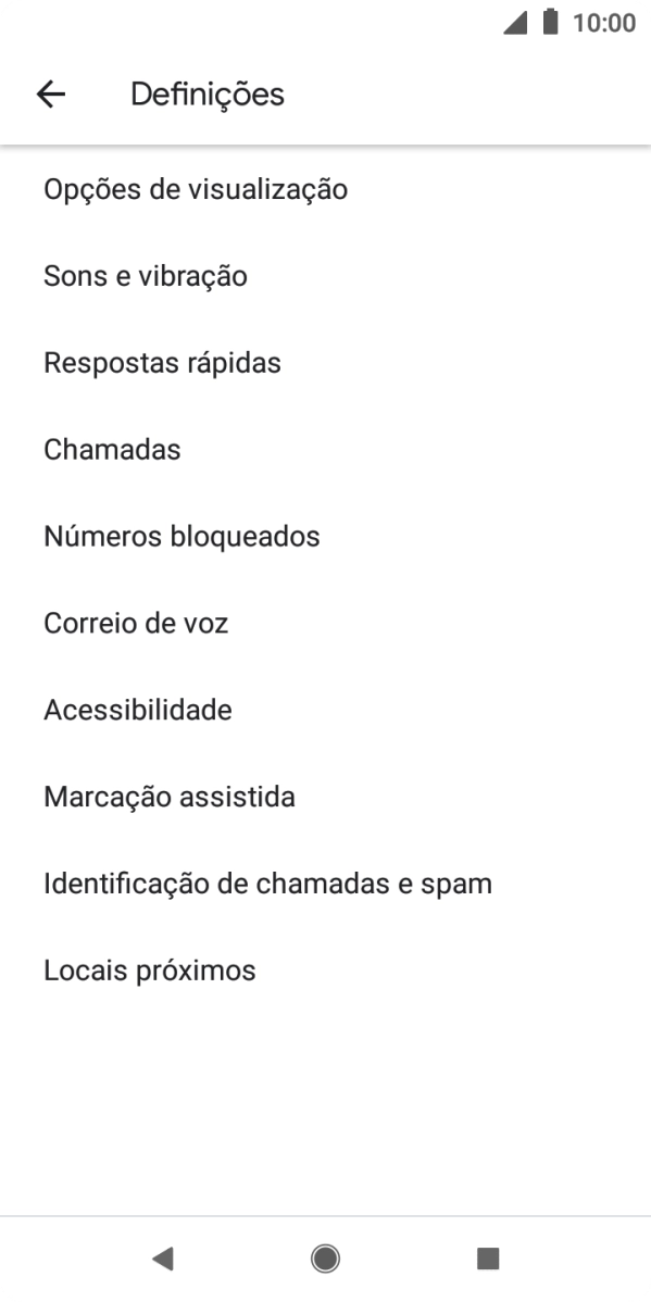 Prima Correio de voz.