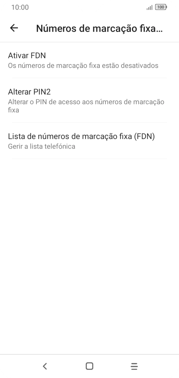 Prima Ativar FDN.