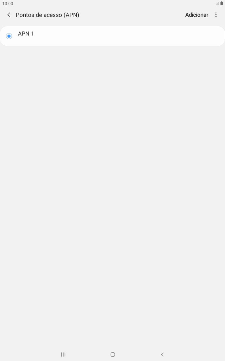 Prima Adicionar.