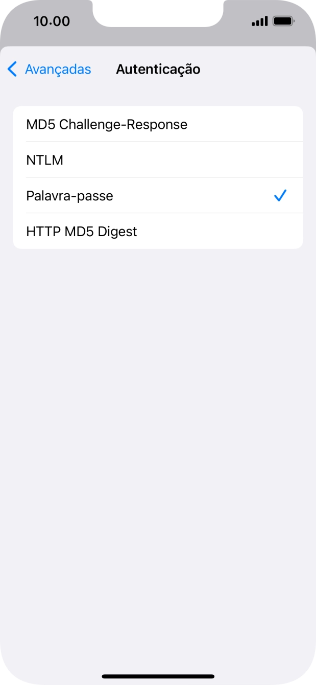 Prima Palavra-passe.