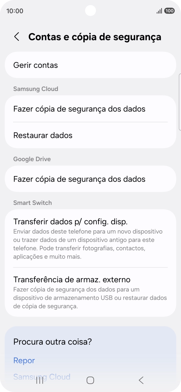 Prima Gerir contas.