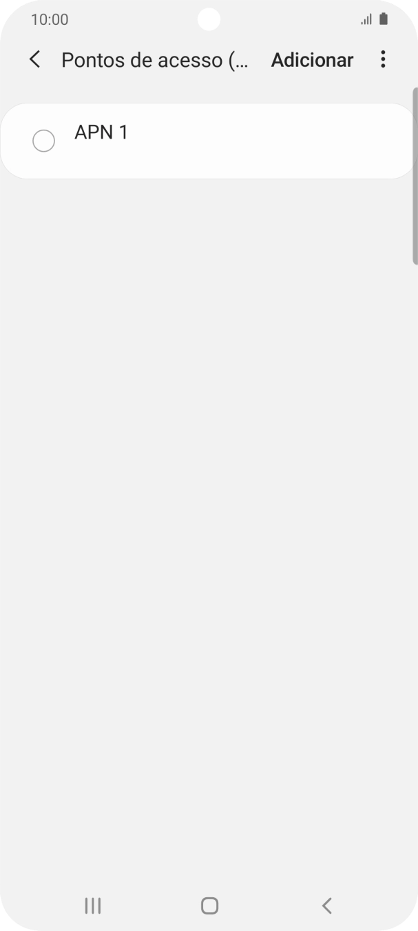 Prima Adicionar.