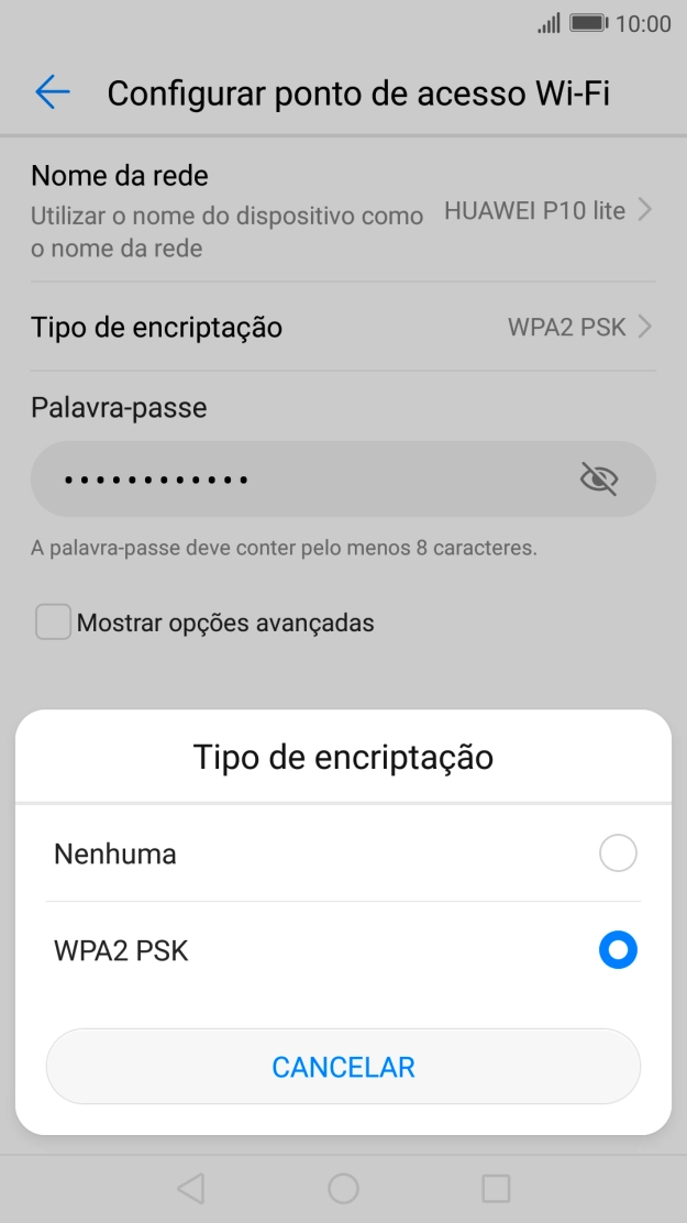 Prima WPA2 PSK.