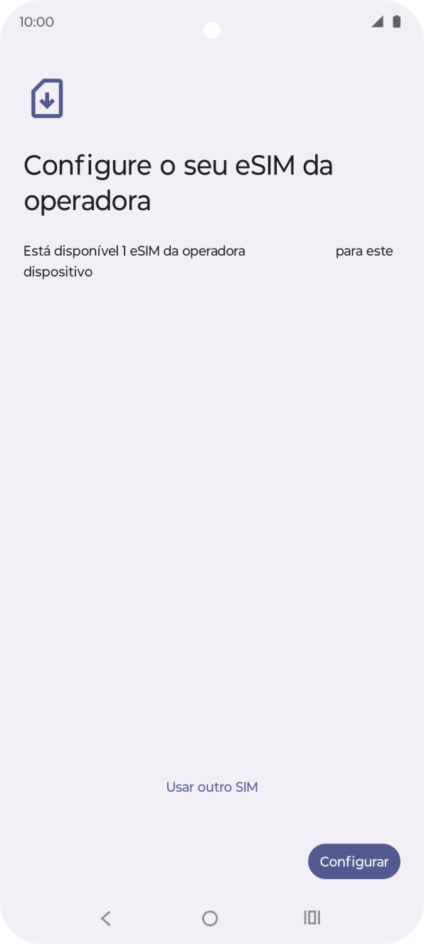 Prima Configurar.