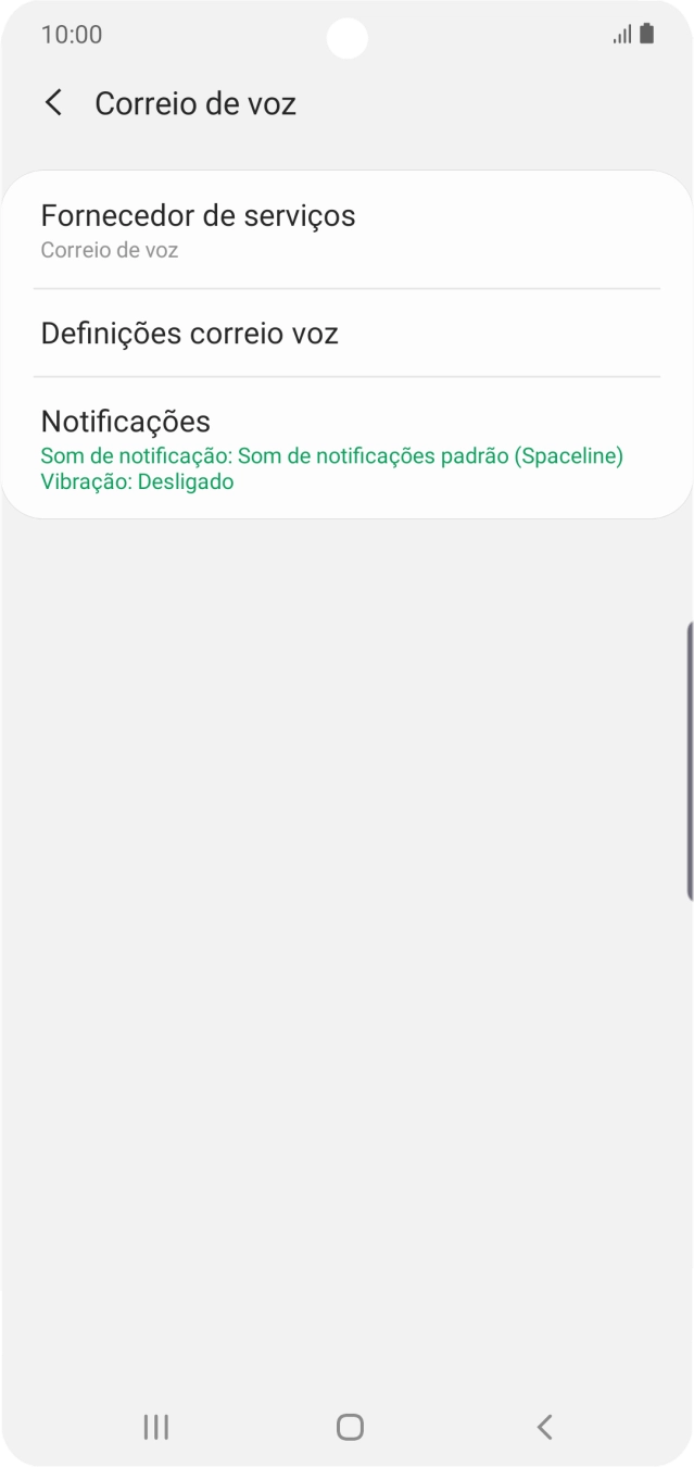 Prima Definições correio voz.