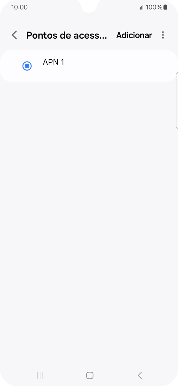 Prima Adicionar.