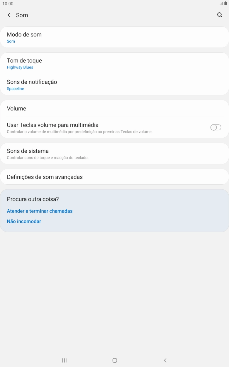 Prima a tecla de início para terminar e voltar ao ecrã inicial.