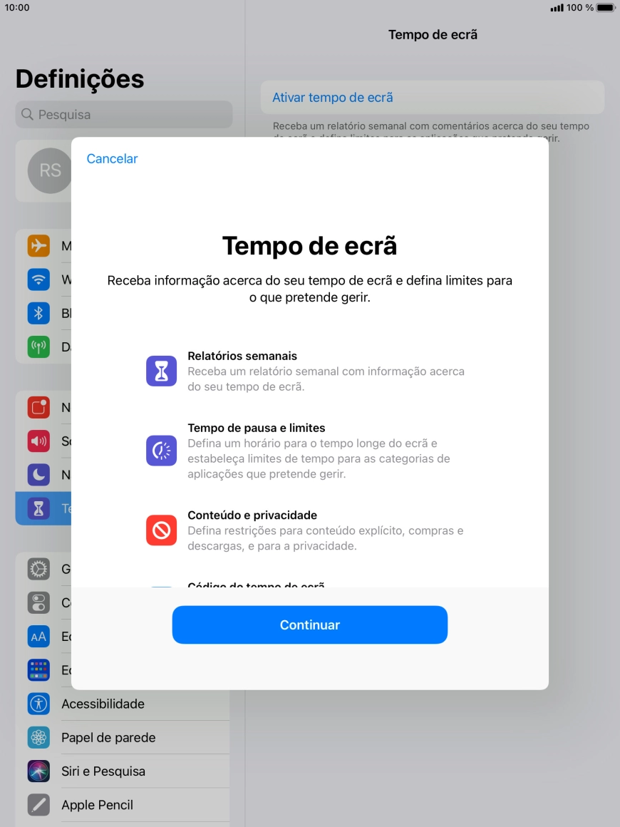 Prima Continuar.