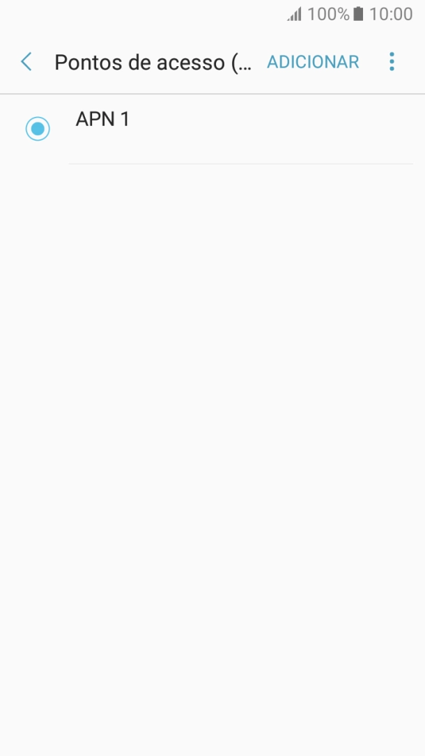 Prima ADICIONAR.