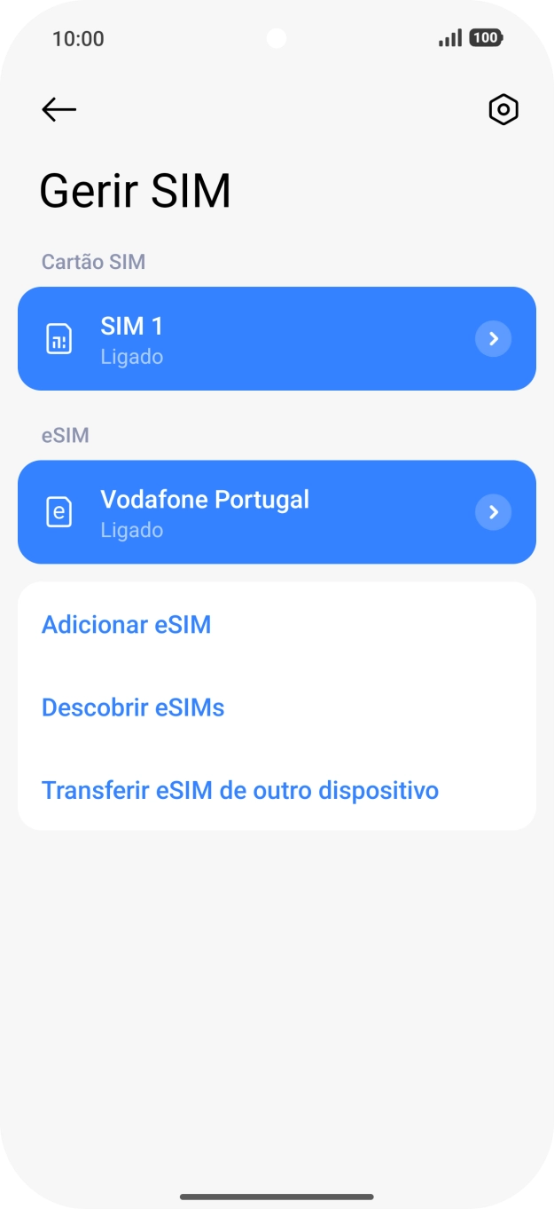 Para voltar ao ecrã inicial, deslize o dedo de baixo para cima a partir da base do ecrã.