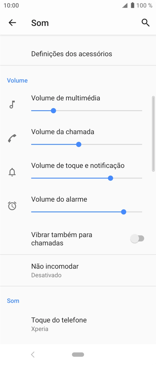 Prima Toque do telefone.