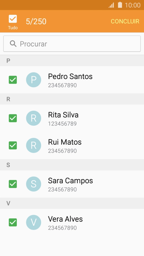 Prima CONCLUIR.