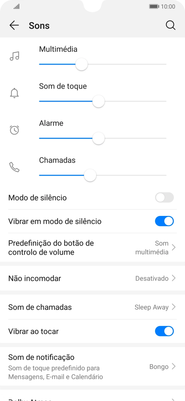 Para voltar ao ecrã inicial, deslize o dedo de baixo para cima a partir da base do ecrã.