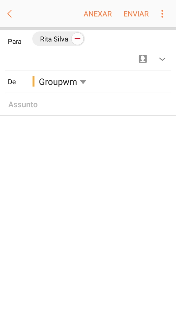 Prima Assunto e introduza o assunto pretendido.