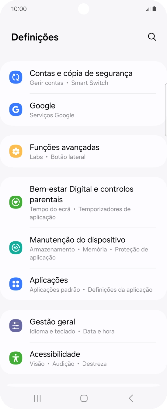 Prima Contas e cópia de segurança.