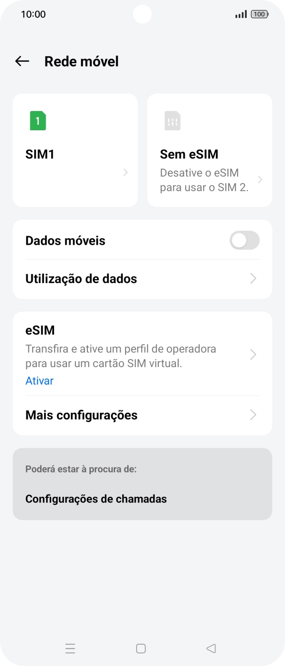 Prima eSIM.