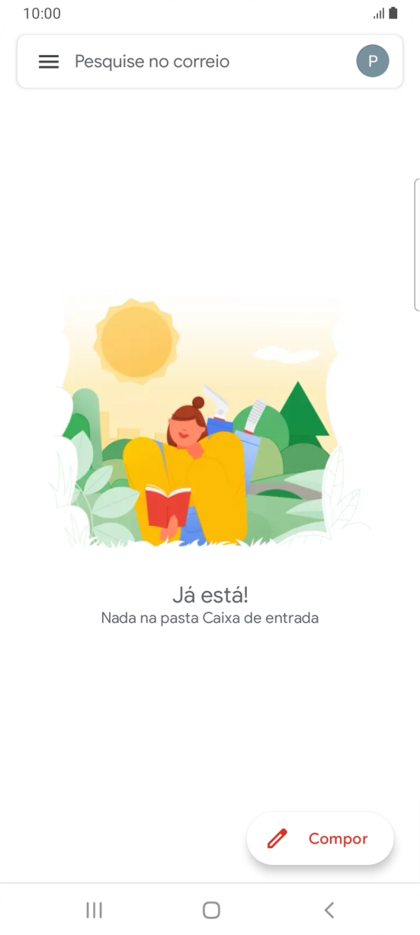 Prima o ícone de perfil.
