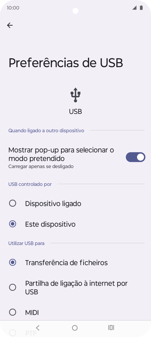 Prima Transferência de ficheiros.