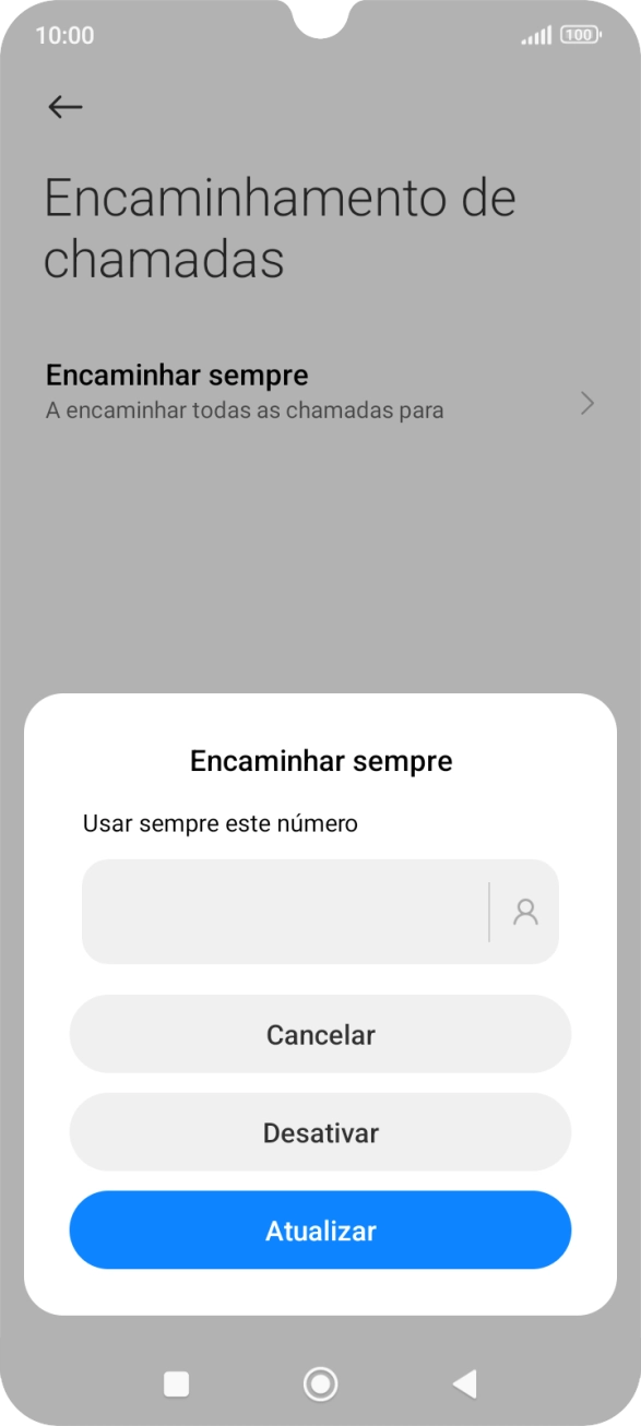Prima Desativar.