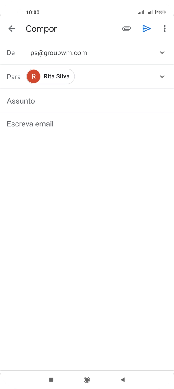 Prima Assunto e introduza o assunto pretendido.