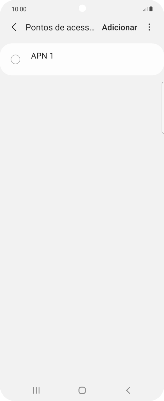 Prima Adicionar.
