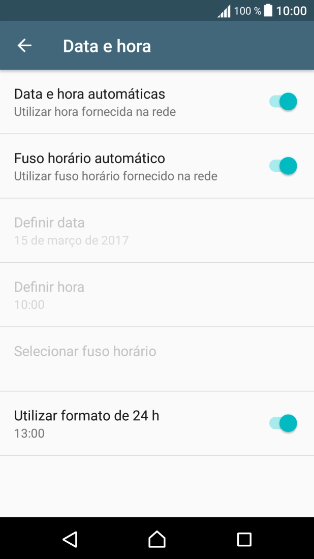 Prima a tecla de início para terminar e voltar ao ecrã inicial.