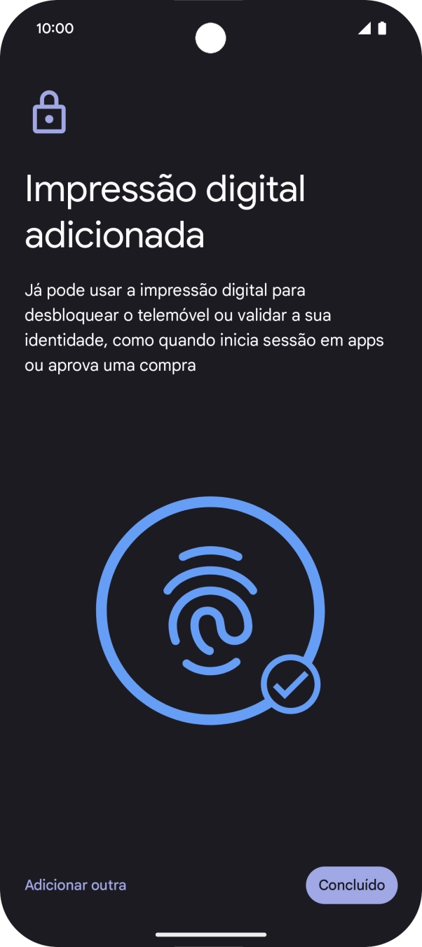 Prima Concluído.