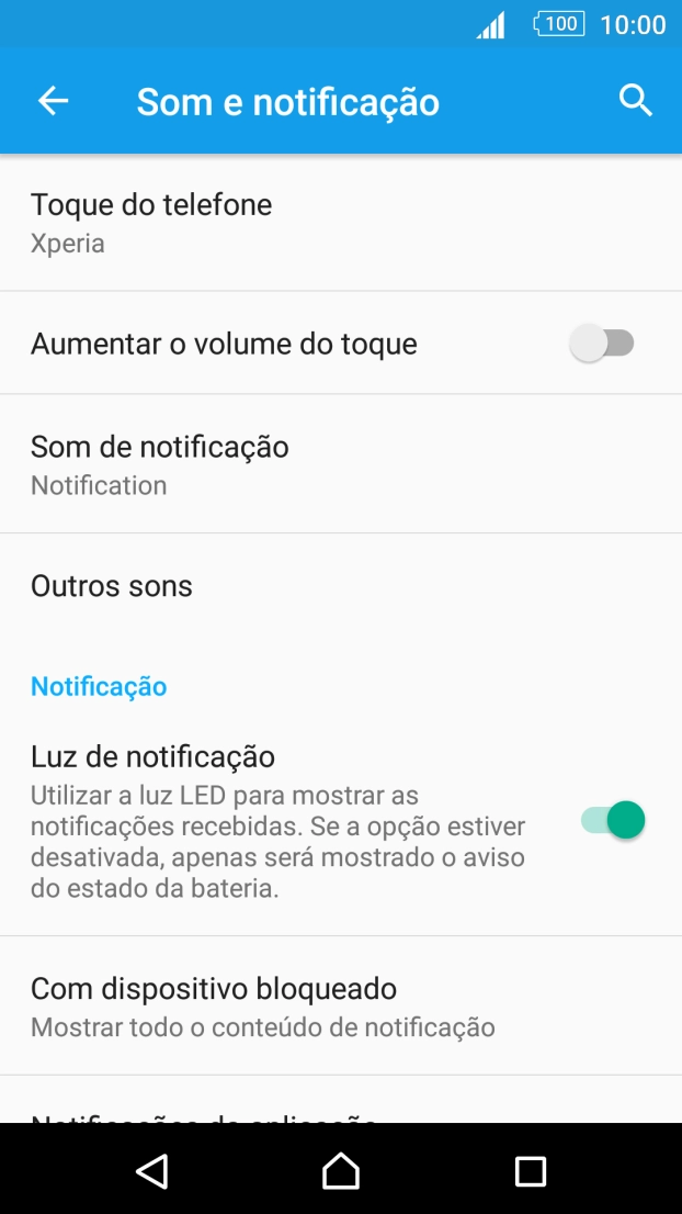 Prima Toque do telefone.