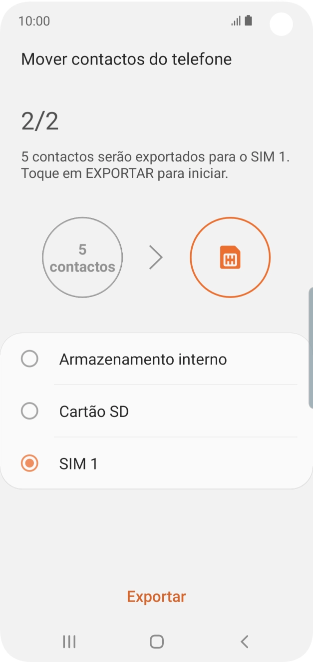 Prima Exportar.