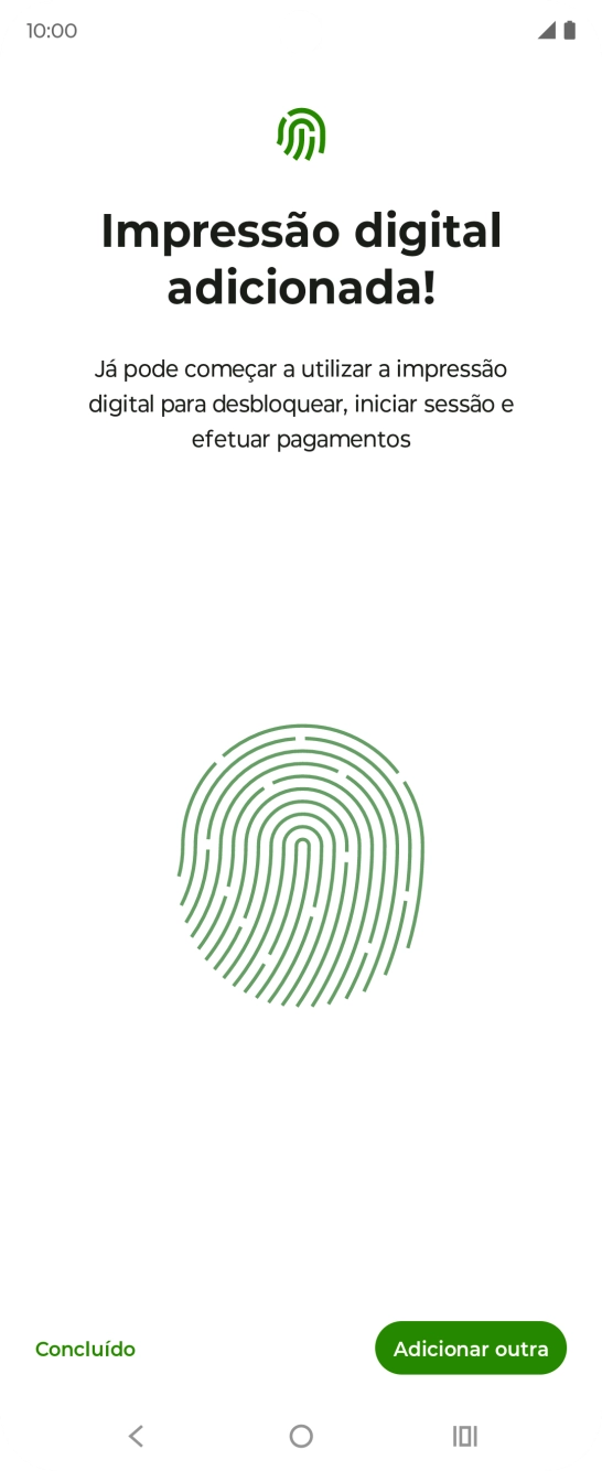 Prima Concluído.