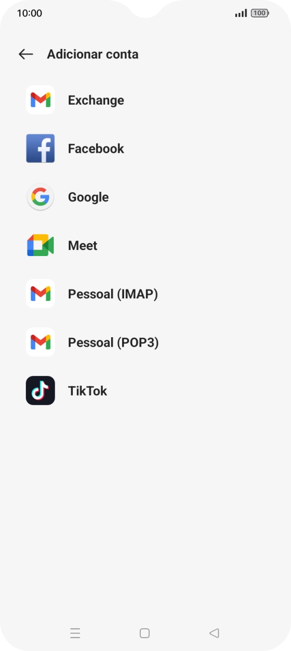 Prima Pessoal (IMAP).